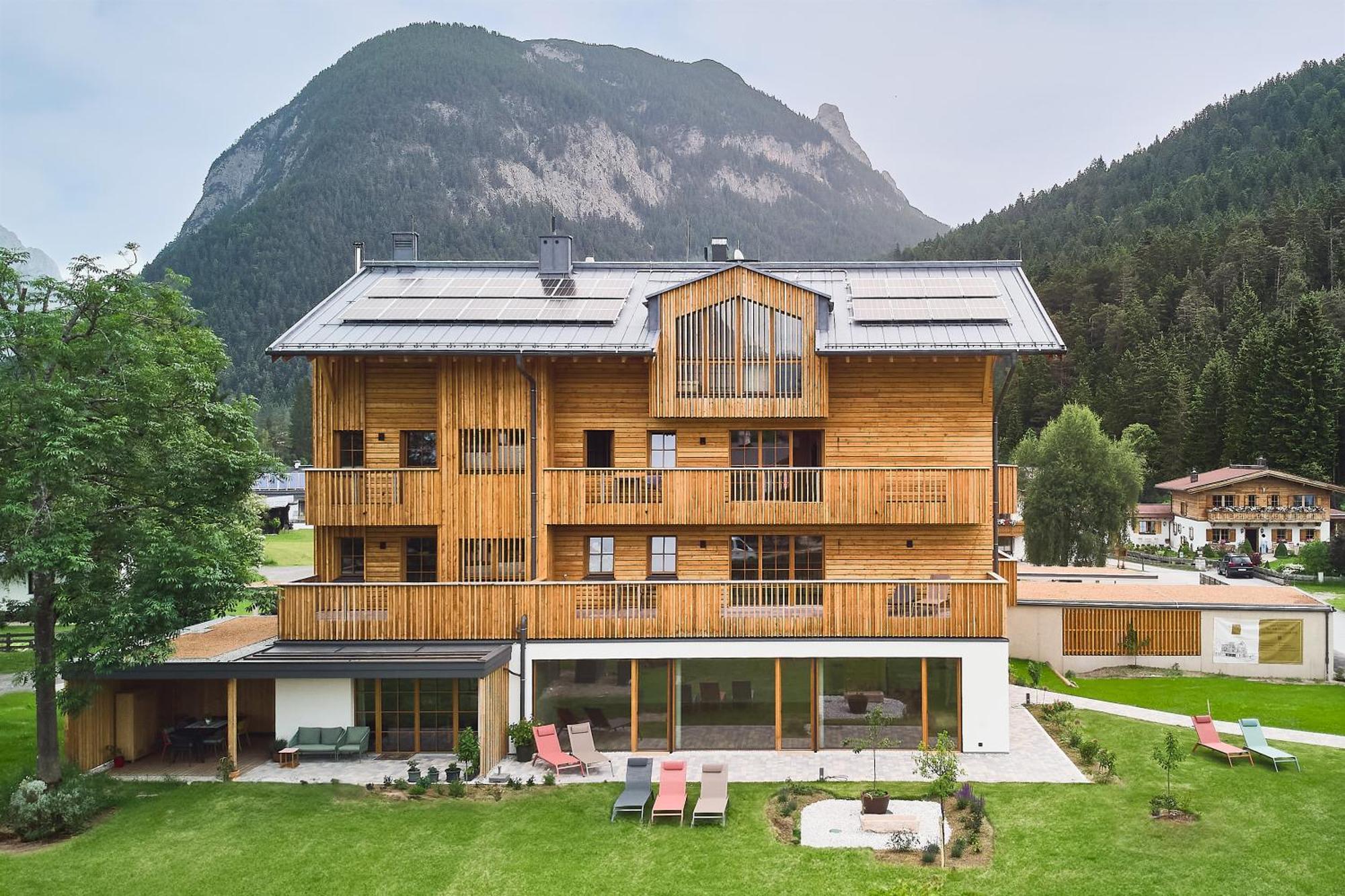 Kurblhof Natur Hotel Appartements Leutasch Exterior foto